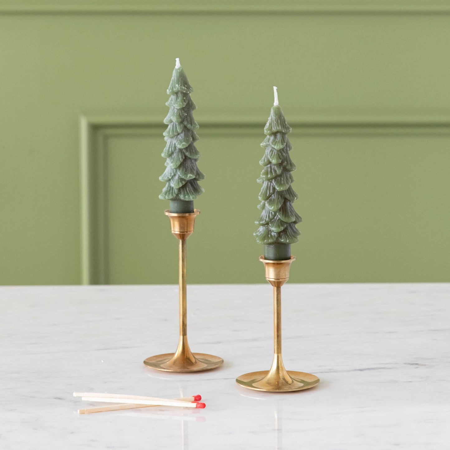 🛒Flameless Taper Candles, Set of 2
