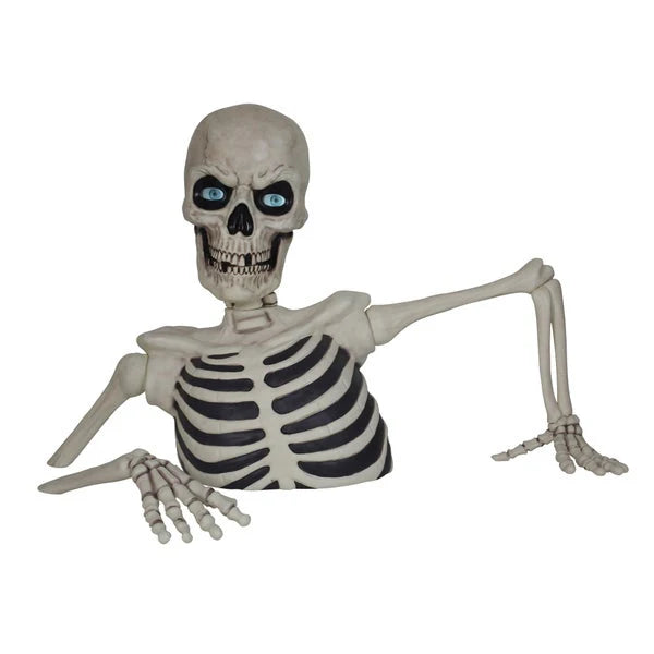🔥Early Bird Halloween Special👻  Massive Skeleton with Glowing Eyes & Spooky Sound🎃 (Copy)