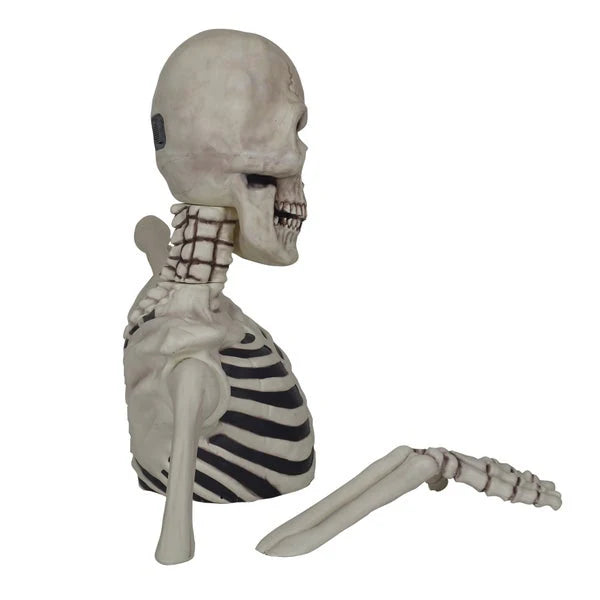 🔥Early Bird Halloween Special👻  Massive Skeleton with Glowing Eyes & Spooky Sound🎃 (Copy)